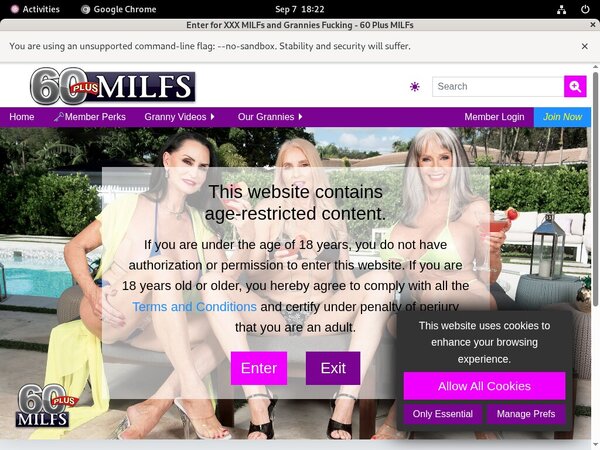 60 Plus MILFs With Canadian Dollars