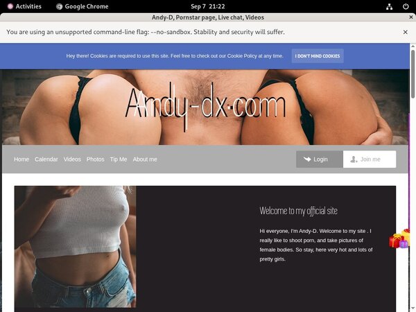 Andy-d.modelcentro.com Official Site