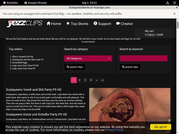 Berlin Queens Scat Register