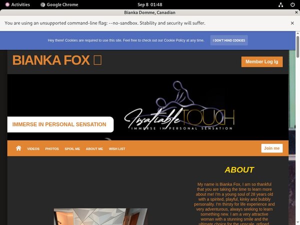 Bianka Fox Join By Text Message