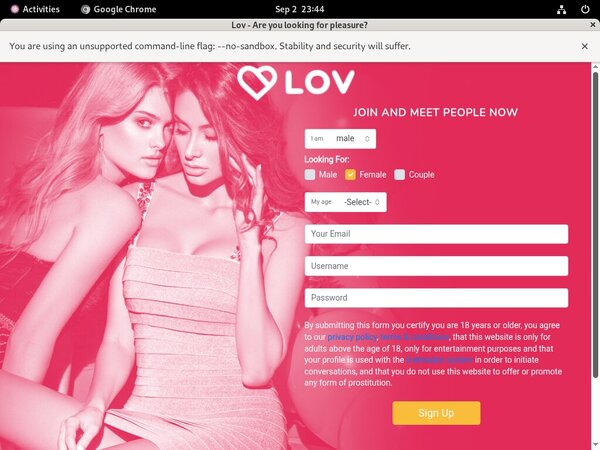 Create LOV Account
