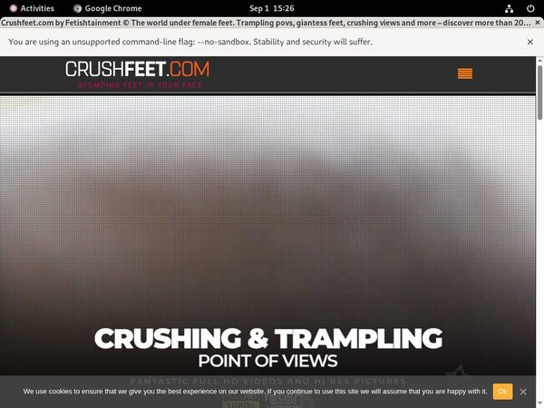 Crush Feet Free Trial