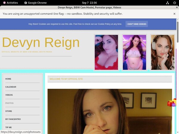 Devyn Reign With European Credit Card