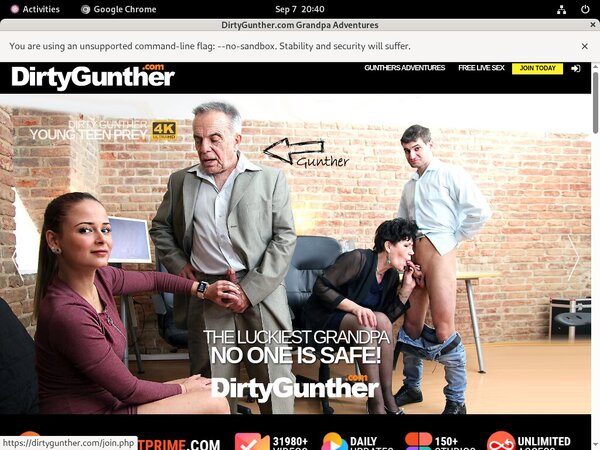 Dirty Gunther Paysites Reviews