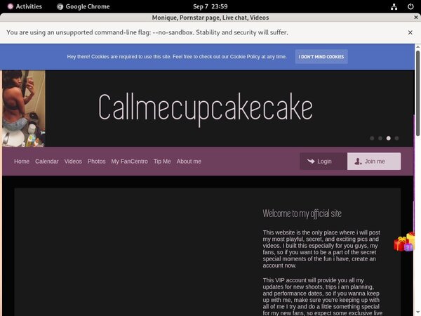 Discount Callmecupcakeyan.modelcentro.com Promotion