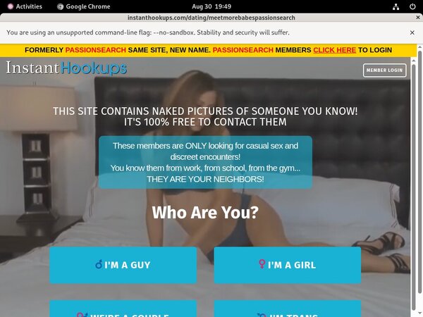 Discount Hookups Instant