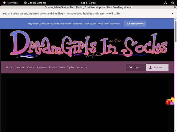 Dreamgirlssocks.com Logins