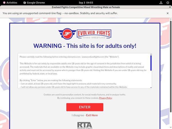 Evolved Fights Discount Codes