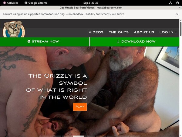 Free Account To Musclebearporn.com