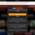 Free Latina Fuck Tour Trial Deal