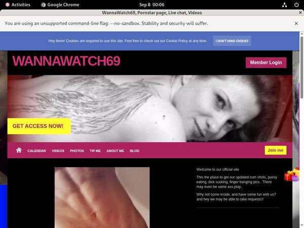 Free Login For WannaWatch69