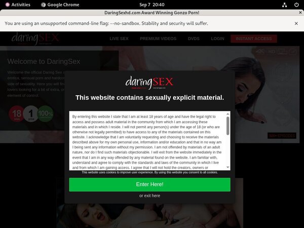 Free Sex Daring