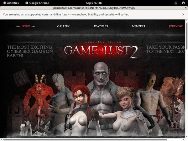 Gameoflust2.com Receive Discount