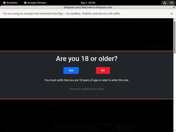 GirlyCast.com Strapon