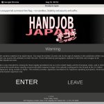 Handjob Japan Login Ids