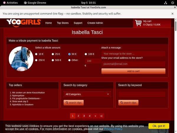 IsabellaTasci Free Premium Passwords