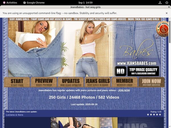 Jeans Babes Promo Discount