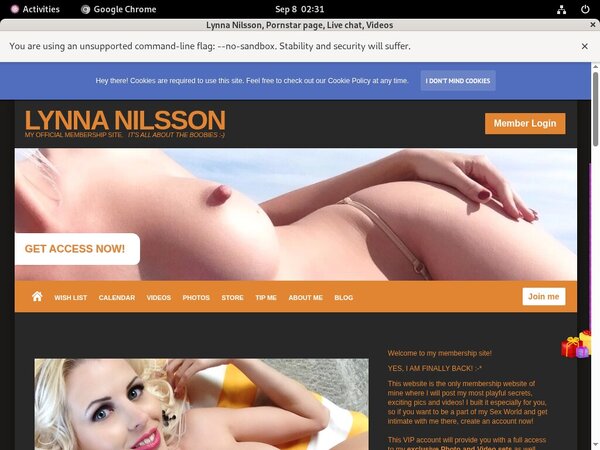 Lynnasexworld.com Passwords Accounts