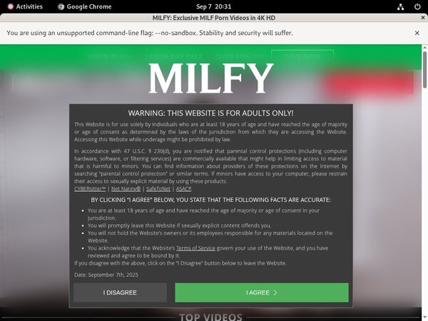 Milfy.com Search