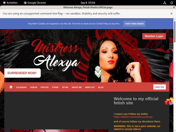 Missalexya.com Account Passwords