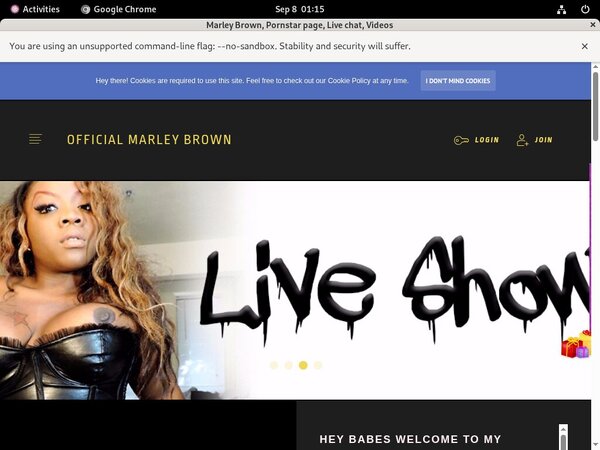 Officialmarleybrown.com Free Trial Signup