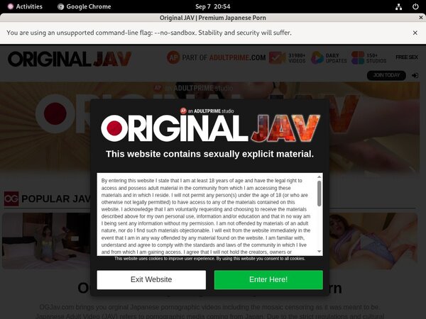 Original JAV Porn Accounts