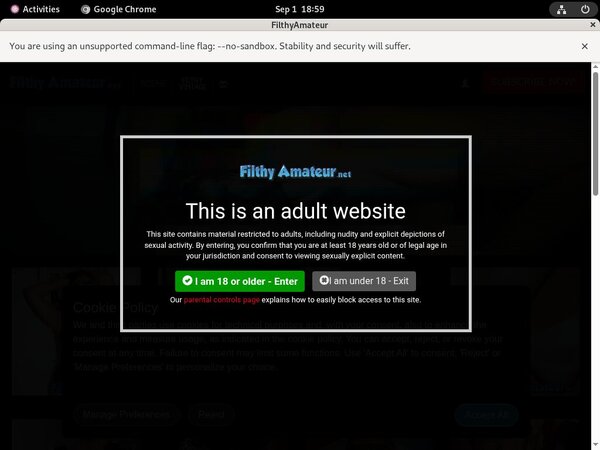 Premium Account Filthyamateur.net Free