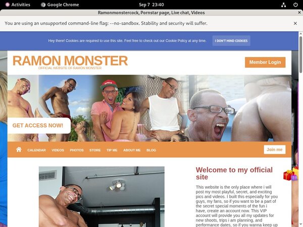 Ramonmonstercock.com Valid Account Ramonmonstercock.com Valid Account