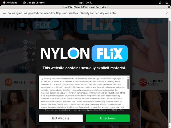 Register For Nylon Flix