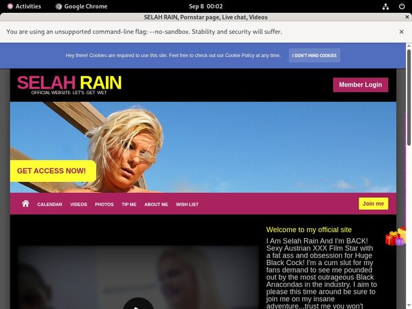SELAH RAIN $1 Porn Trial