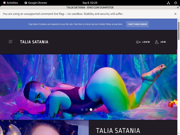 Satania Talia Free Passwords