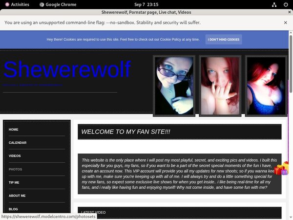 Shewerewolf Nude Videos
