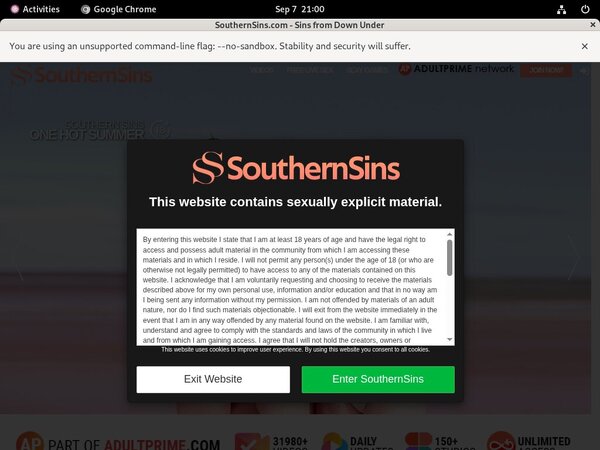 Southernsins Full Sex