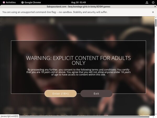 Subspace Land User And Pass