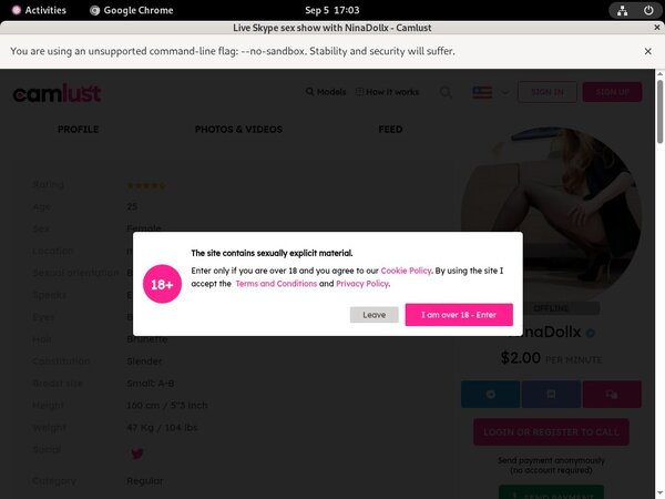 Camlust.com Free Login Account
