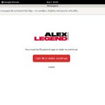 Alex Legend Link Discount