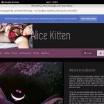 Alice Kitten Free Trial Member