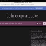 Discount Callmecupcakeyan.modelcentro.com Promotion