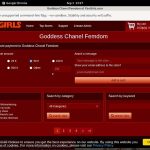 Goddess Chanel Femdom Valid Account